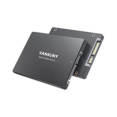 Vansuny 256GB SATA III SSD Internal Solid State Drive 2.5” Internal Drive Advanced 3D NAND Flash Up to 500MB/s SSD Hard Drive for PC Laptop Cover