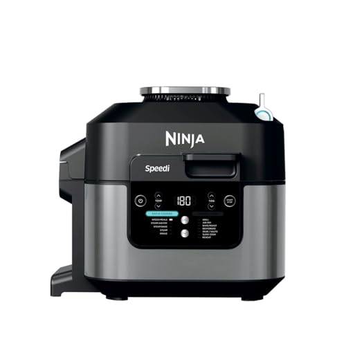 Ninja Speedi 10-en-1 Cuiseur rapide, Air Fryer, Friteuse à air et Multicuiseur, 5.7L, Repas pour 4 en 15 minutes, Vapeur, Gril, Cuire au four, Rôtir, Saisir,...