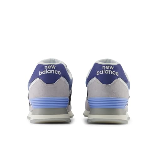New Balance Unisex-Adult 574 V2 Unisex Sneaker, Pearl Grey/Nb White, Men 10 M/Women 11.5 W