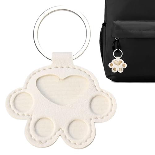 Genérico Llaveros Para Guardar Pelo De Perro Como Recuerdo | Peluqueria Canina Portatil Adorable Para Bolsos | Accesorios De Para Mujer Familia Amigos Regalos