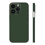 Skin Wrap for iPhone 13/14/15/16 Pro Max, Phone Back Sticker Cover Protective Film Vinyl Decal for Camera, Frame (Dark Green, 14 Pro Max)