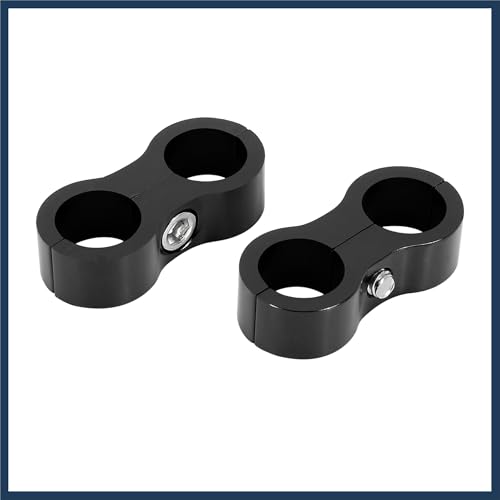 Abrazaderas AN8 de 16mm para manguera de coche con llave, juego de 6 piezas 5