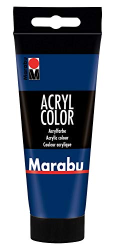 Marabu 0012010050053 Acryl Color, Azul oscuro, 100 ml