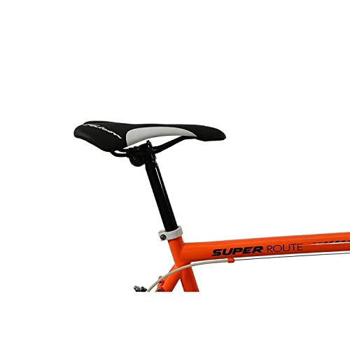 Vélo De Course Falcon Super Route - Unisexe Homme/Femme - Orange (F7017223) NEUF