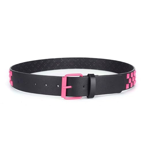 Women's Faux Leather Belt Punk Rock Pyramid Stud Goth Style Spiked Casual Fashion Thick Gothic Studded Belts3