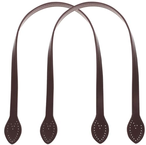 Artibetter 2 Piezas de Asas de Cuero Correas de Cuero Suministros para Hacer Bolsos