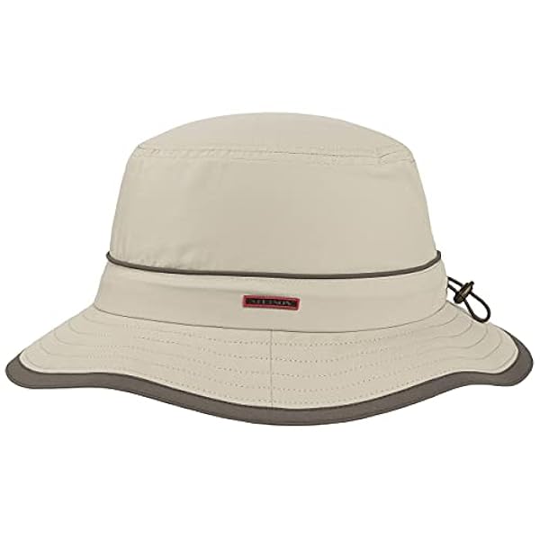 Stetson Kettering Outdoor Hoed Dames/Heren - flaphoed vissershoed weerhoed met paspelrand voor Zomer/Winter
