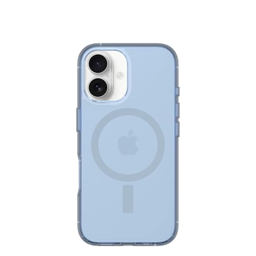 Image of OtterBox iPhone 16 Symmetry Series Clear Case - Blue Bliss - Ultra-Thin, Sleek iPhone Case, Colorful Opaque iPhone Case