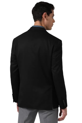 Image of Gwalior Law Firm Stylish Black Advocate Blazer for Men Single Breasted Regular Fit Coat for Wedding Party and Office Wear (Blazer-01)