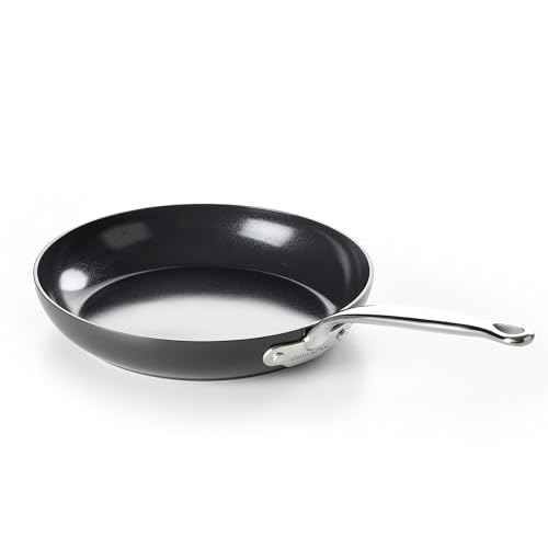 GreenPan Barcelona Hard Anodized Sartén Cerámica Anodizada Dura Antiadherente de 24...