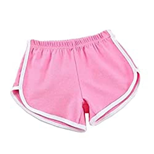 FM2018XSL Pantaloni Corti Femminili Ragazze, Pantalonis Sportivi da Jogging, Pantaloni cortis Yoga Traspiranti, Pantalonis Corti in Corsa