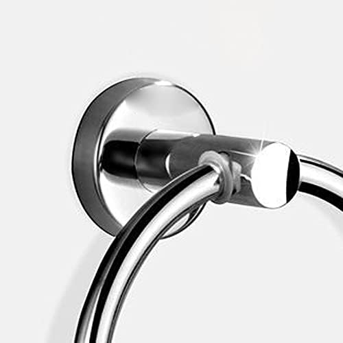 Towel Holder,Towel Ring,Bath Hand Towel Ring for Stainless Steel Round for Bathroom,Smooth Arc Does Not Hurt Your Hands