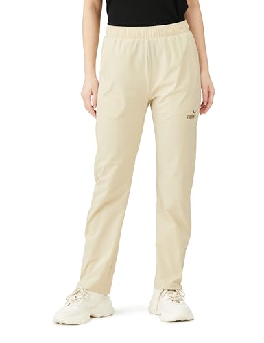 PUMA [プーマ] ロングパンツ ゆったり ジャージ CORE HERITAGE ニット パンツ 680704 レディース