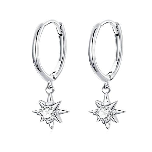 Boucles d'oreilles en argent sterling véritable avec charme en peluche pour femmes