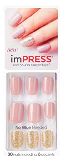 Kiss imPress Press-On Manicure Nails # 58065 So So Stellar