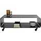 Kare Design Lowboard Lounge M, Grau, Sideboard, TV-Board, Stahlgestell, Rollbar, Minimalistisch, Industrial, 30x90x42 cm (H/B/T)