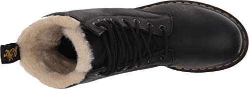 Image of Dr. Martens Serena 8-Eye Boot Black Burnished Wyoming UK 8 (US Women's 10) M