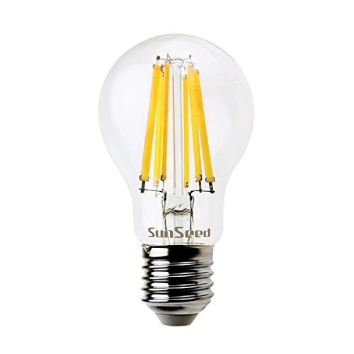 SUNSEED 10 X E27 10W (Equivalent to 83W) Sapphire Filament LED GLS Light Bulb A60 Neutral White 4000K, Pack of 10 - Neutral White 4000k - Image 3