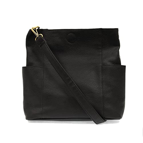 Image of Joy Susan Side-Pocket Bucket Bag: Kayleigh Crossbody
