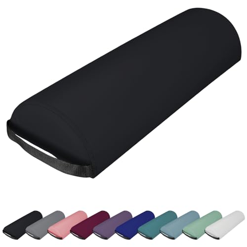 Vivezen - Traversin, Coussin Demi-Rond 66 cm x 22 cm x 12 cm pour Table de Massage - Plusieurs Coloris