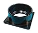 Ush Slip Socket Flange 3" Blk
