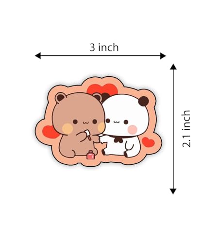 Image of Gift Me Bazar Wooden Fridge Magnet for Refrigerator Stylish | Decorative Items for Kitchen | Magnet for Almirah | Washing Machine | Indian Souvenir Gift Items (Bubu & Dudu Cartoon)