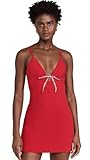 Cinq A Sept Womens Mini Adele Dress, Candy Apple, 14