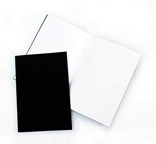 New Black Starter Softback Notebook/Sketchbook Portrait A3