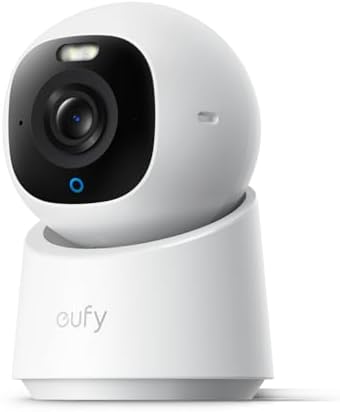 eufy Security E30 Camara vigilancia WiFi Interior 360&ordm;, c&aacute;mara de...