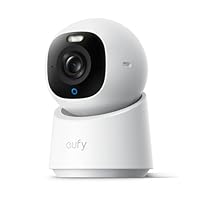 eufy Security Indoor Cam E30, telecamera wifi interno 4K UHD, Rotazione Pan-Tilt a 360°, Visione...