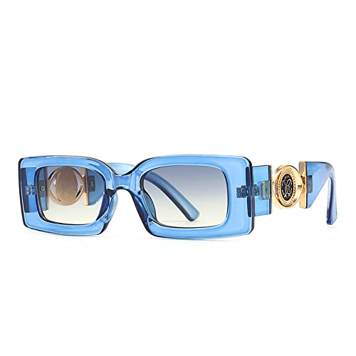 Lunettes de soleil rectangulaires protection totale UV400 contre les reflets