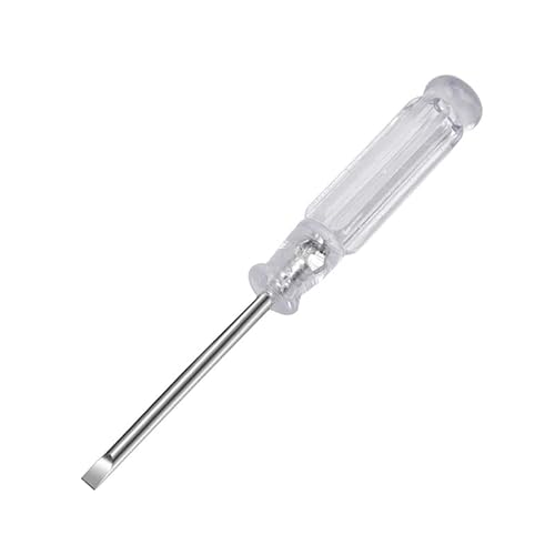 Bynnix 95Mm/3.7-Inch Length Mini Screwdriver Transparent Crystal Screwdriver Manual Repair Tool Phillips/Flat Head Screwdriver Mini Screwdriver Set For Electronics #TOP9