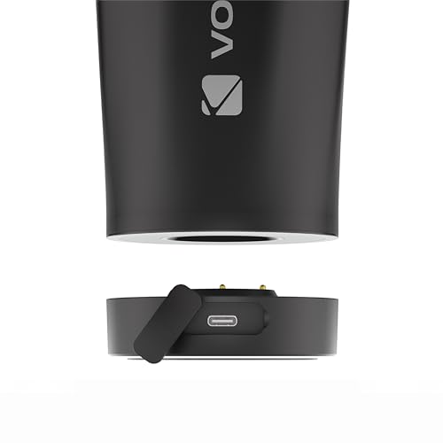 Image of VOLTRX ChillMix Shaker Bottle Insulated Stainless Steel - USB C Rechargeable Electric Protein Shake Mixer, Shaker Cups for Protein Shakes and MealReplacement, Chrome Steel
