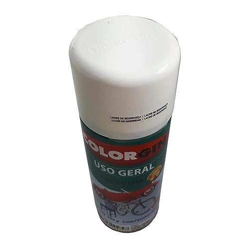 Colorgin Spray 350 ml Branco Brilhante Ref 55011