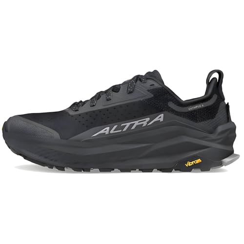 ALTRA Mens Olympus 6 Trail Running Shoe Black/Black 14