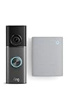 Ring Battery Video Doorbell Pro (última gen.) + Chime(3.ª gen.)| Retinal 4K, zoom mejorado de hasta 10 aumentos | Batería recargable ultra | Prueba gratuita de 30 días del plan de suscripción de Ring