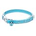 SAVVY TABBY Sparkle Paw Cat Collar, Bluebird