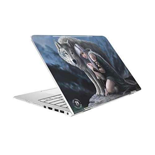 Autocollant HP Spectre Pro X360 G2 Vinyle Anne Stokes Loups