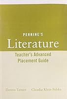 Perrine's Literature Teacher's Advanced Placement Guide 1413031536 Book Cover
