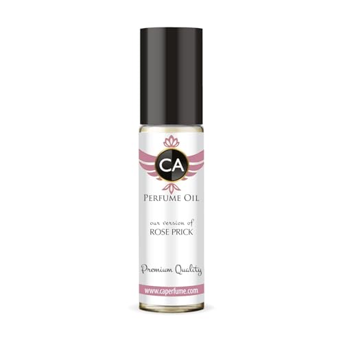 CA Perfume Impression of Rose Prick Unisex Fragrance Oil Chypre Floral Scent Long Lasting Perfumes for Women &amp; Men Travel Size TSA Ready Mini Parfum Body Oil Roll-on 0.33 Fl Oz 10ml