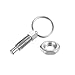 HARFINGTON Spring Plunger with Pull Ring M6x1 Thread Size 0.47