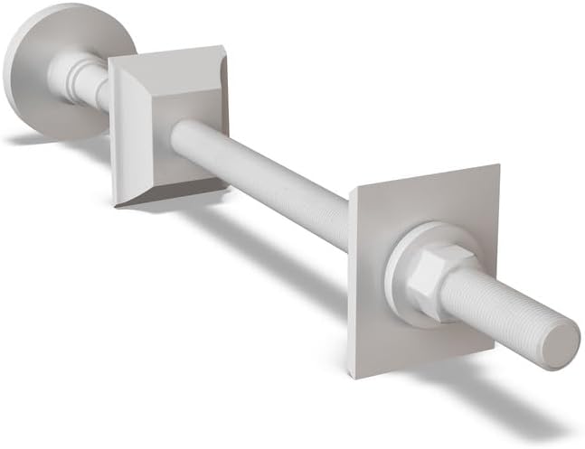 Talus - White Radiator Wall Stay - Sturdy Support Bracket for Radiators - Easy Installation - Durable and Reliable - Enhance Safety and Stability of Your Heating System
