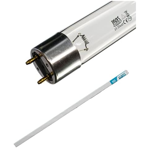 Pisces 55w (watt) T8 Replacement UV Bulb Lamp for Pond Filter UVC Cover