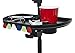 Gator FrameworksCases Clamp-On Microphone Stand Accessory Drink Holder and Guitar Pick Tab, Extra Large Tray, 14