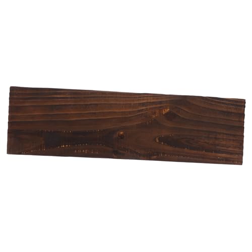 PRETYZOOM Wood Board Decorations for Fish Tank Carbonized Wood Aquarium Prop Landscape 1pc