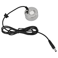 Glomora Mist Maker-DC 12V, Ultraschall Nebelmacher Ultraschall Vernebler Legierungskörper Befeuchtung und Zerstäubung für Innen/Außenteiche, Bonsai, Brunnen, Fischtanks