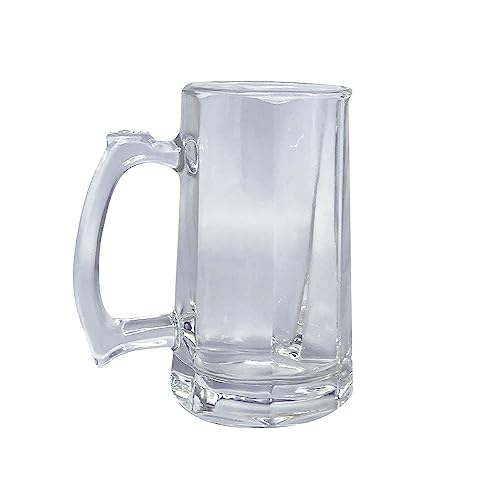 Caneca de Chopp de Vidro, 370 ml