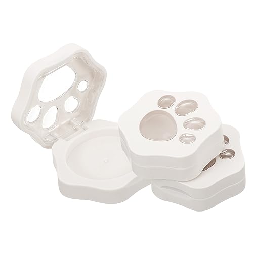 DONFAMDS 3 Piezas Caja De Almacenamiento De Lápiz Labial Suministro De Chicas Organizador De Paletas De Maquillaje Bandeja De Sombra De Ojos De Bricolaje Maquillaje Vacío El Plastico