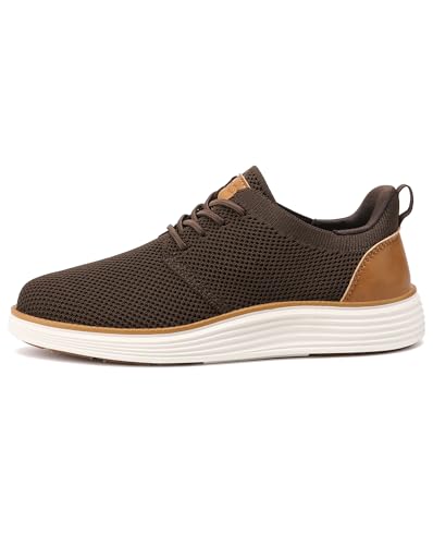 Image of VILOCY Boy's Slip On Casual Dress Sneaker Hands Free Fashion Shoes Comfortable Oxfords Mesh Tennis Breathable School Uniform Formal Church Shoes(Little Kid /Big Kid)