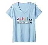 Photo Gallery donna evoluzione regalo per geologo divertente geologia abbigliamento maglietta con collo a v Photo Gallery donna evoluzione regalo per geologo divertente geologia abbigliamento maglietta con collo a v